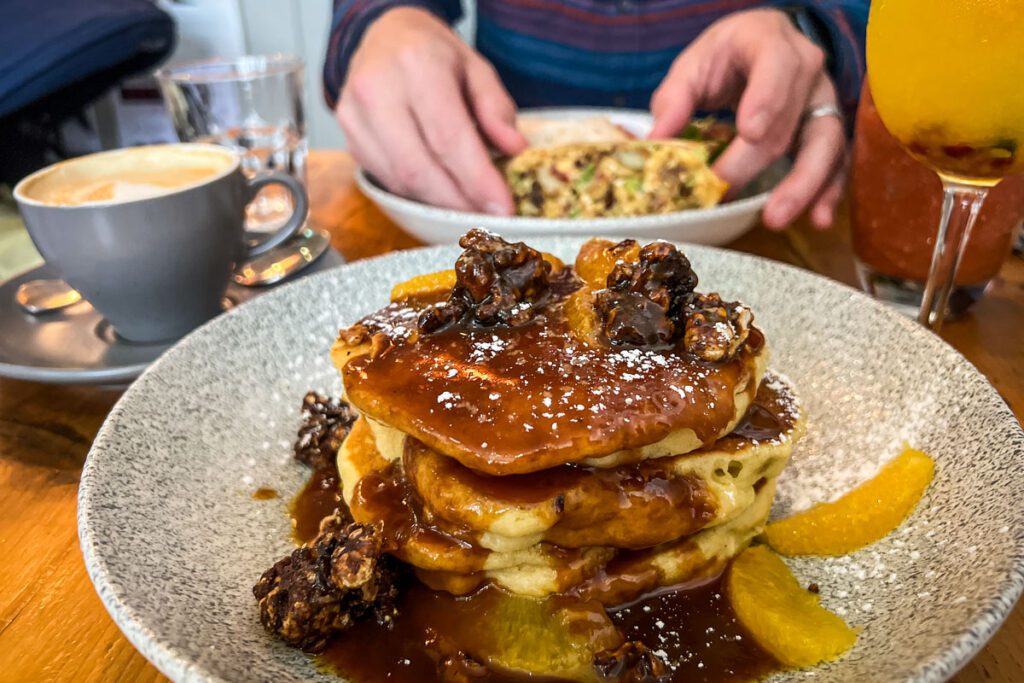 Butterscotch pancakes Galway Ireland