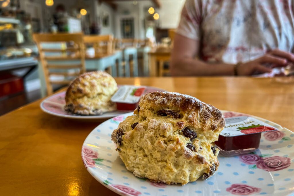 Coffee Pot Cafe scones Gap of Dunloe Ireland