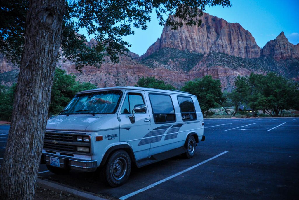 Campervan Utah