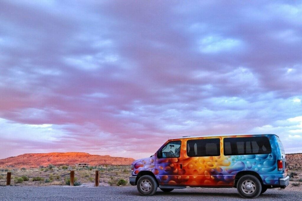 Escape Campervan rentals Salt Lake City