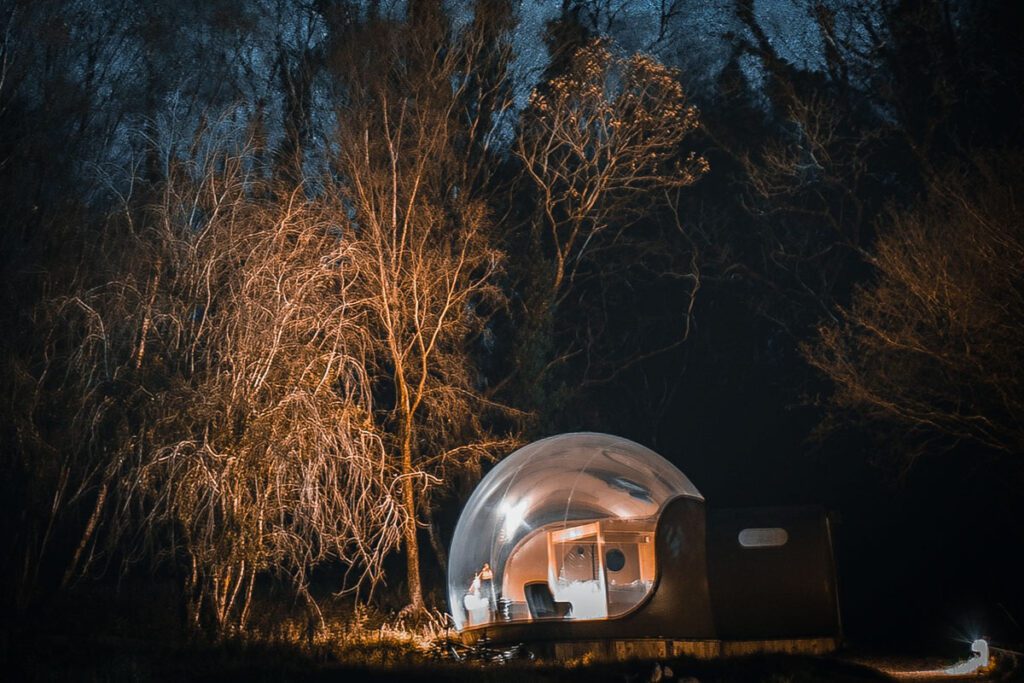 Finn Lough Forest Hideaway Ireland glamping