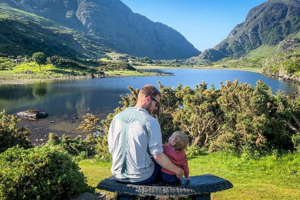 Gap of Dunloe lake Ireland