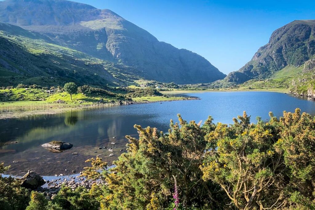 Gap of Dunloe lake Ireland