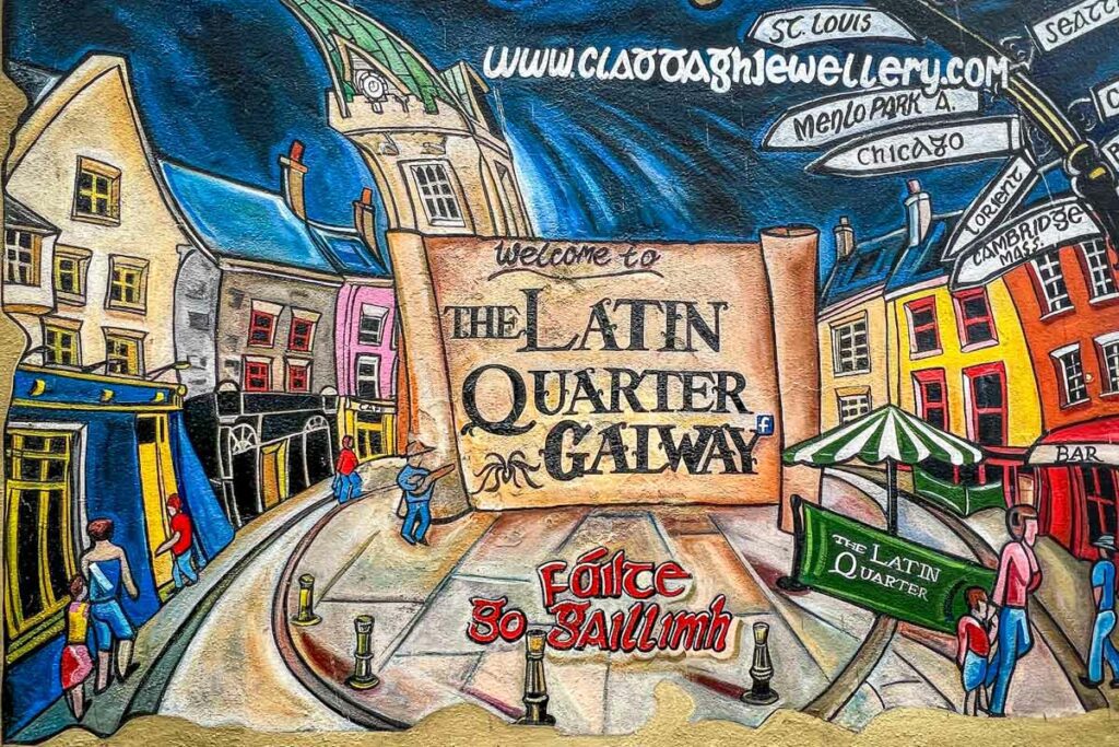 Latin Quarter Galway Ireland