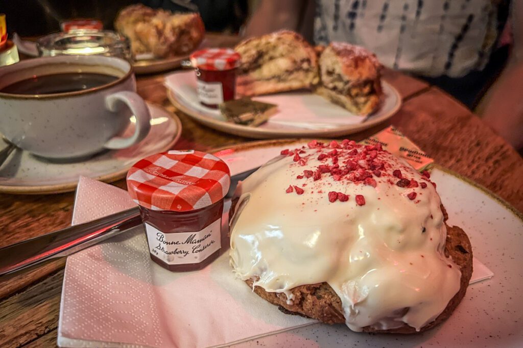 Scones at John M Reidy's Killarney Ireland