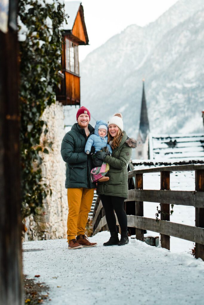 Hallstatt, Austria family photo