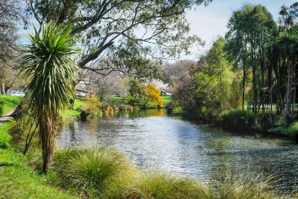 Avon River Christchurch New Zealand South Island