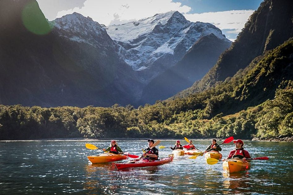 Cruise & Kayak Milford Sound (Get Your Guide)