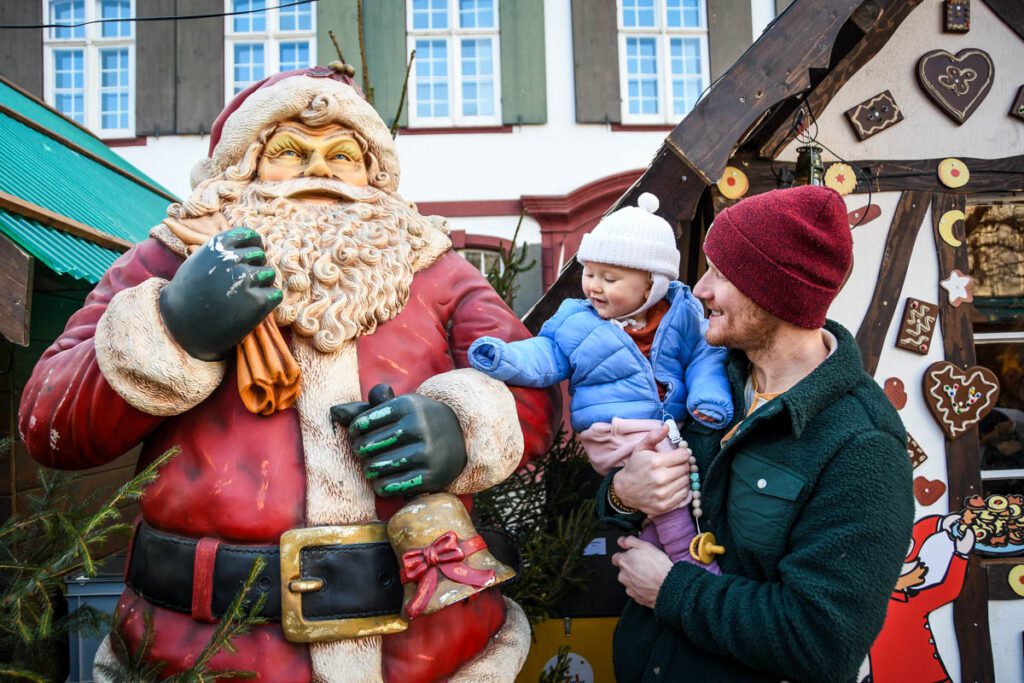 European Christmas markets with a baby