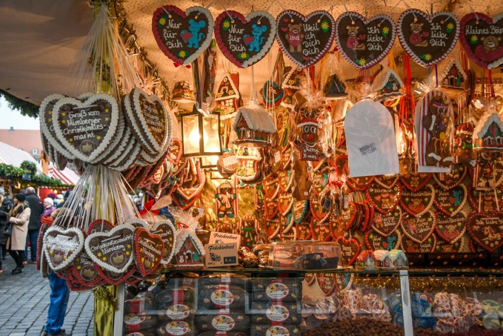 Lebkuchen gingerbread Christmas market food