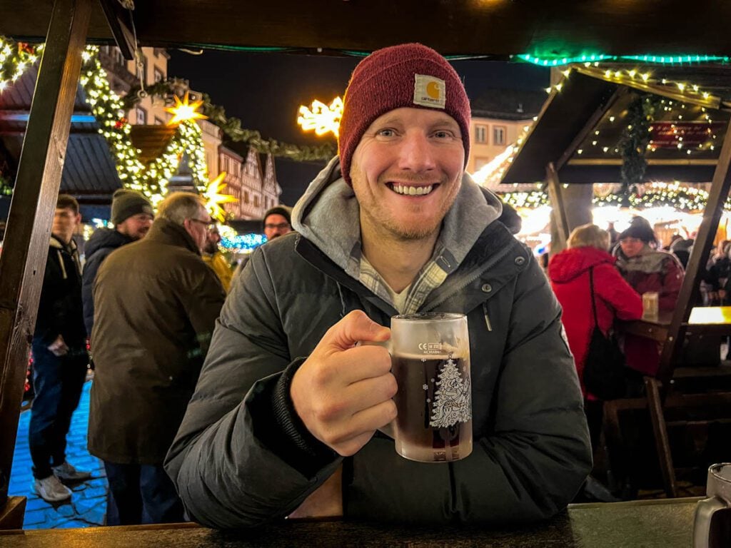 Gluhwein Christmas market drinks