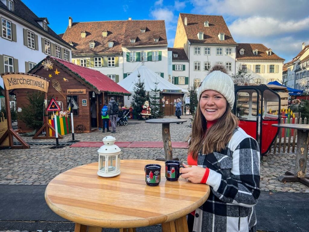 Gluhwein Christmas market drinks