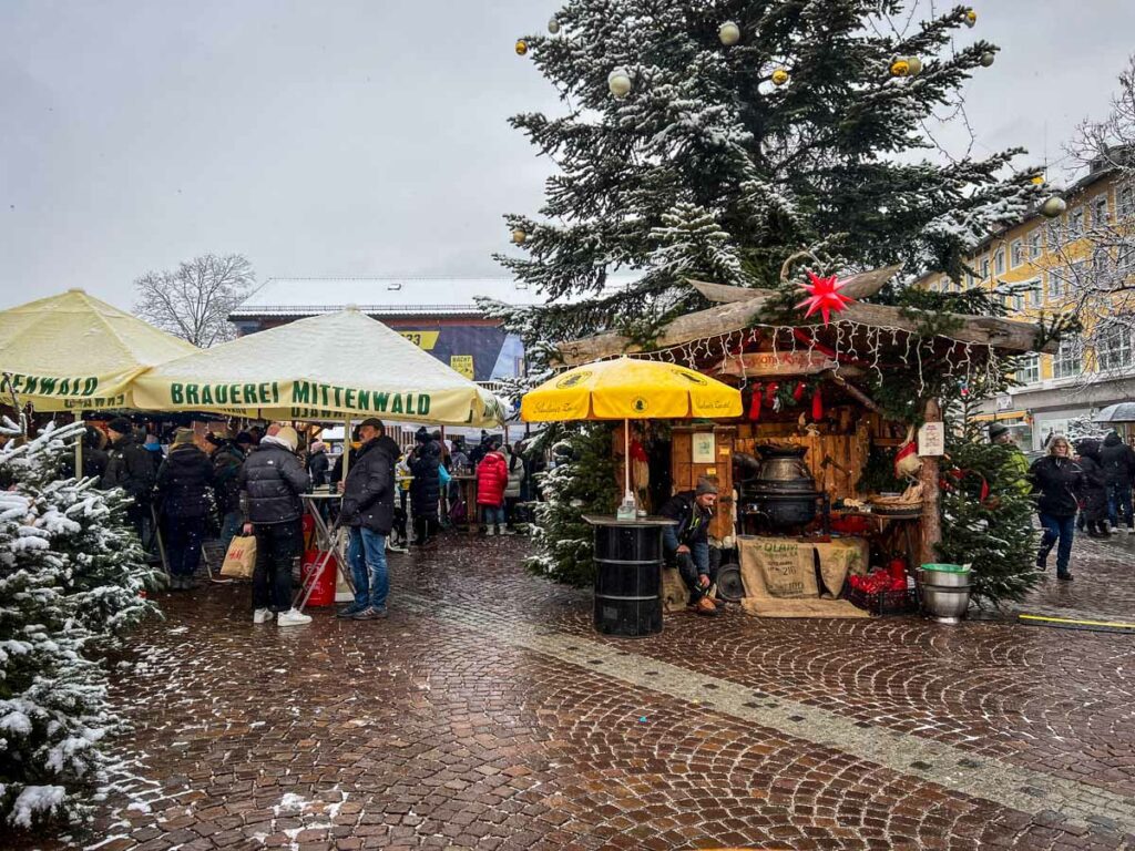 Garmisch-Partenkirchen, Germany Christmas market