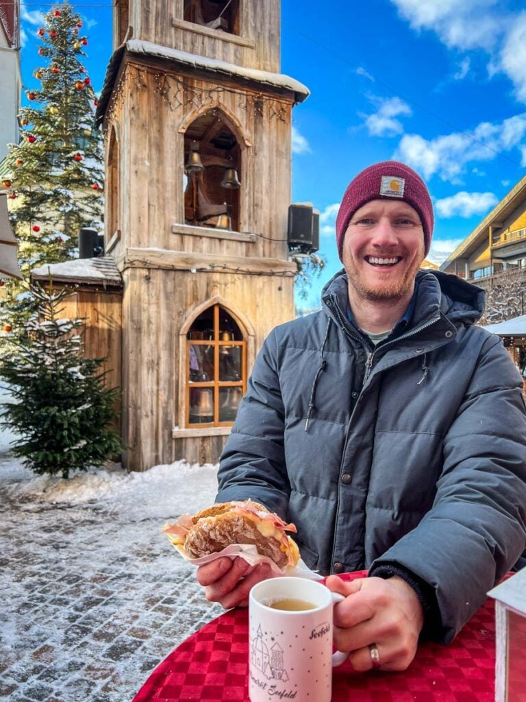 Christmas market foods