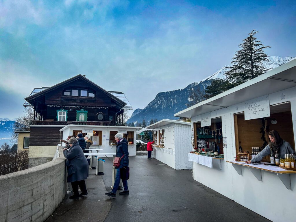 Innsbruck Christmas market Hungerburg