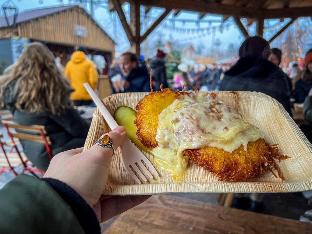 Rosti Christmas market foods