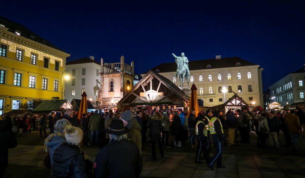 Medieval Christmas market Munich, Germany