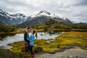 Key Summit hike Milford Road New Zealand