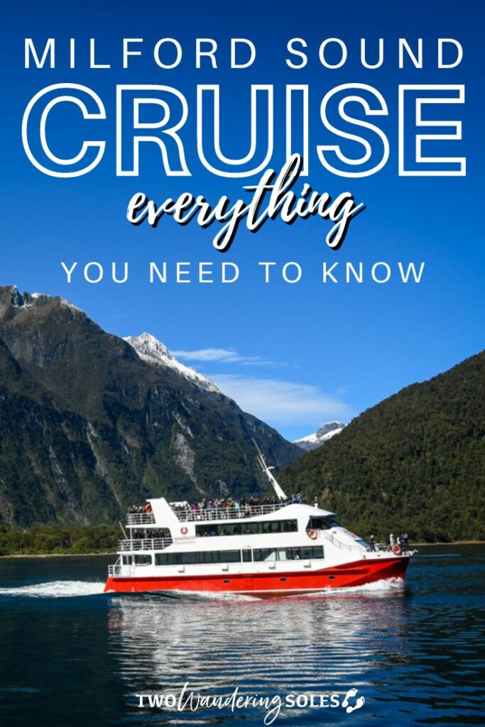 Milford Sound cruise Pinterest