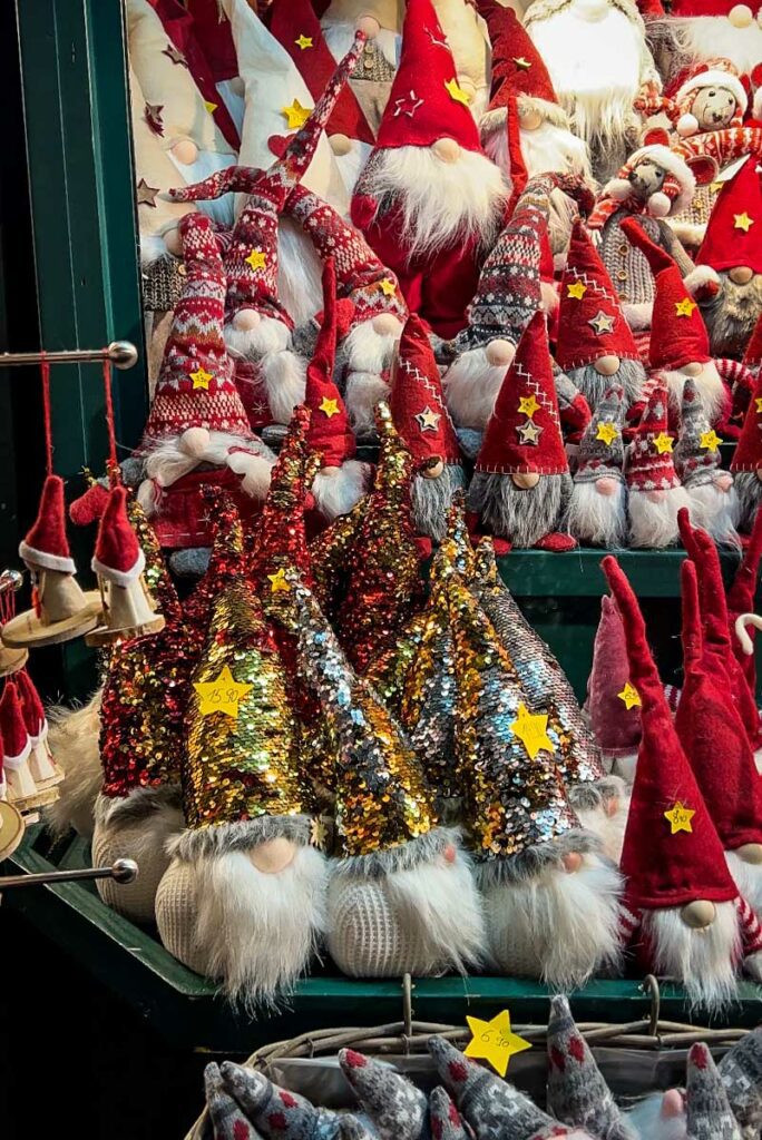 Christmas market gnomes