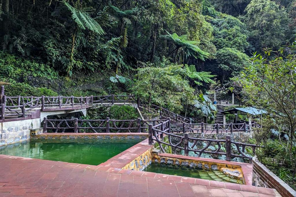 Fuentes Georginas hot springs Guatemala