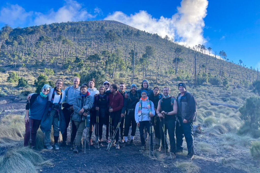 Hiking Acatenango Volcano Guatemala