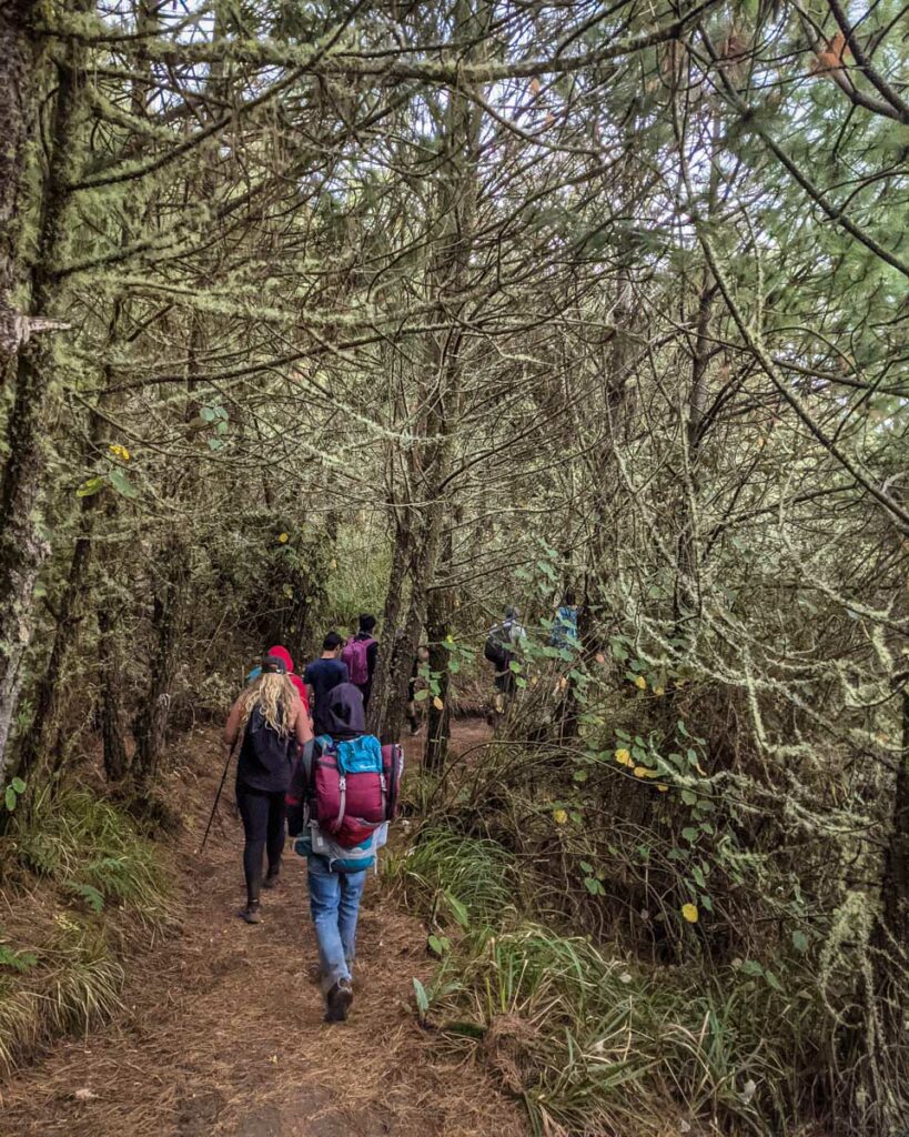 Hiking Acatenango Volcano Guatemala