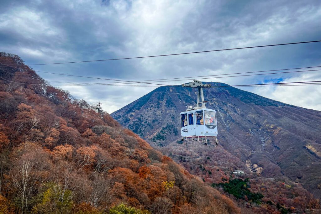 Akechidaira ropeway Nikko Japan