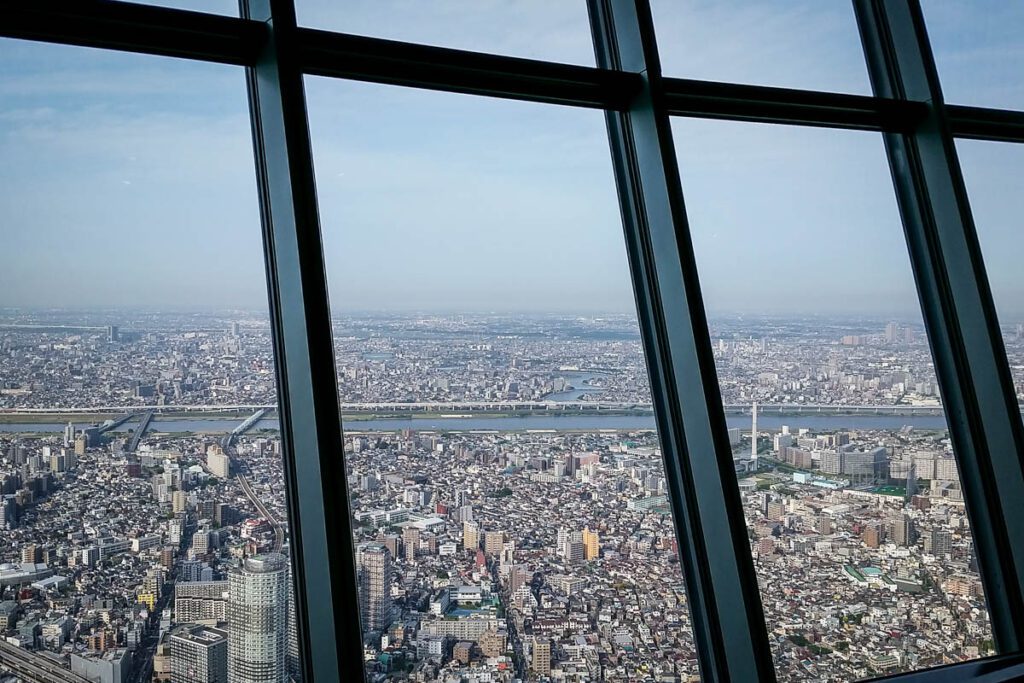 View from Tokyo Skytree Japan