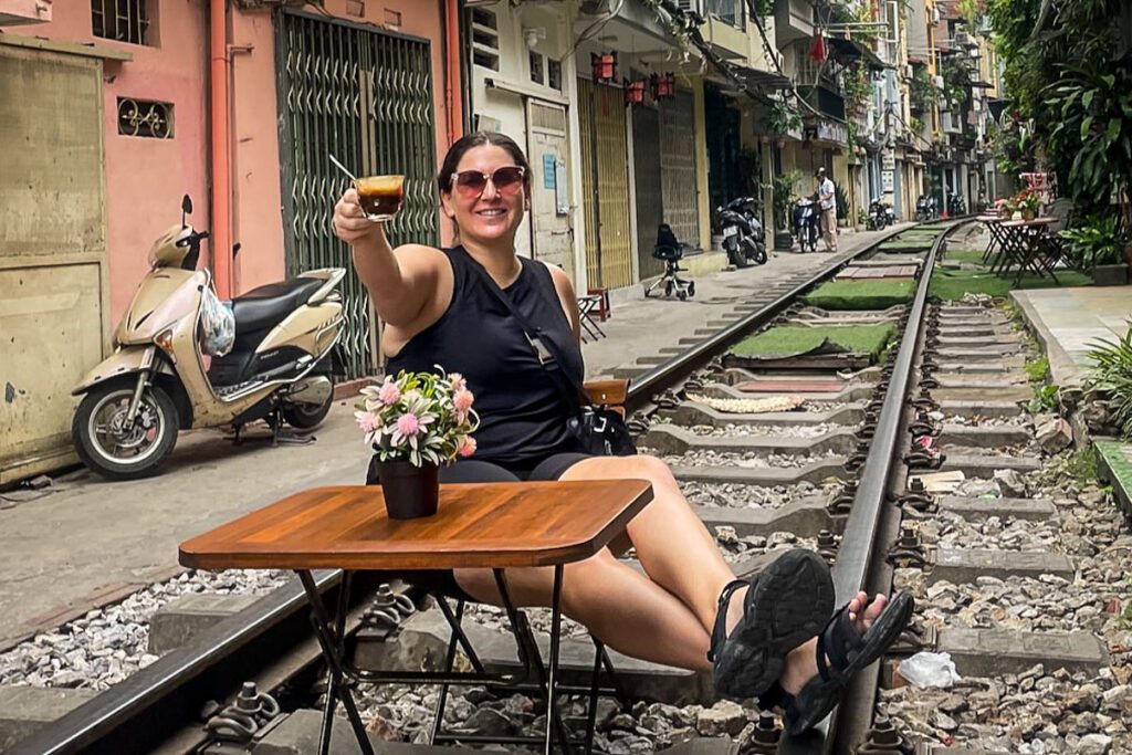 Vietnamese Street Food | Hanoi Train Street (Cat Roberts)