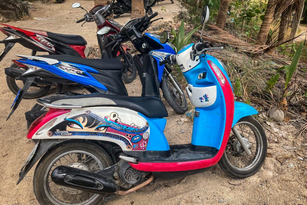 Getting Around Koh Tao Thailand