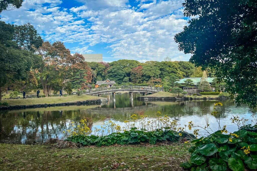 Hamarikyu Garden Tokyo Japan