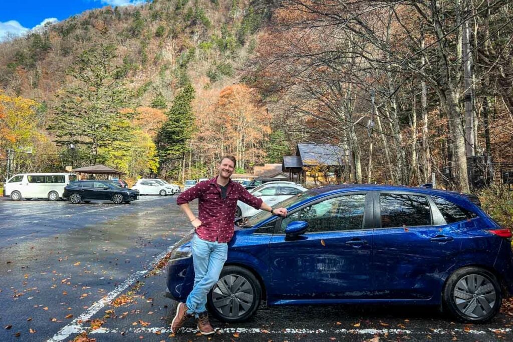 Nikko National Park rental car driving in Japan