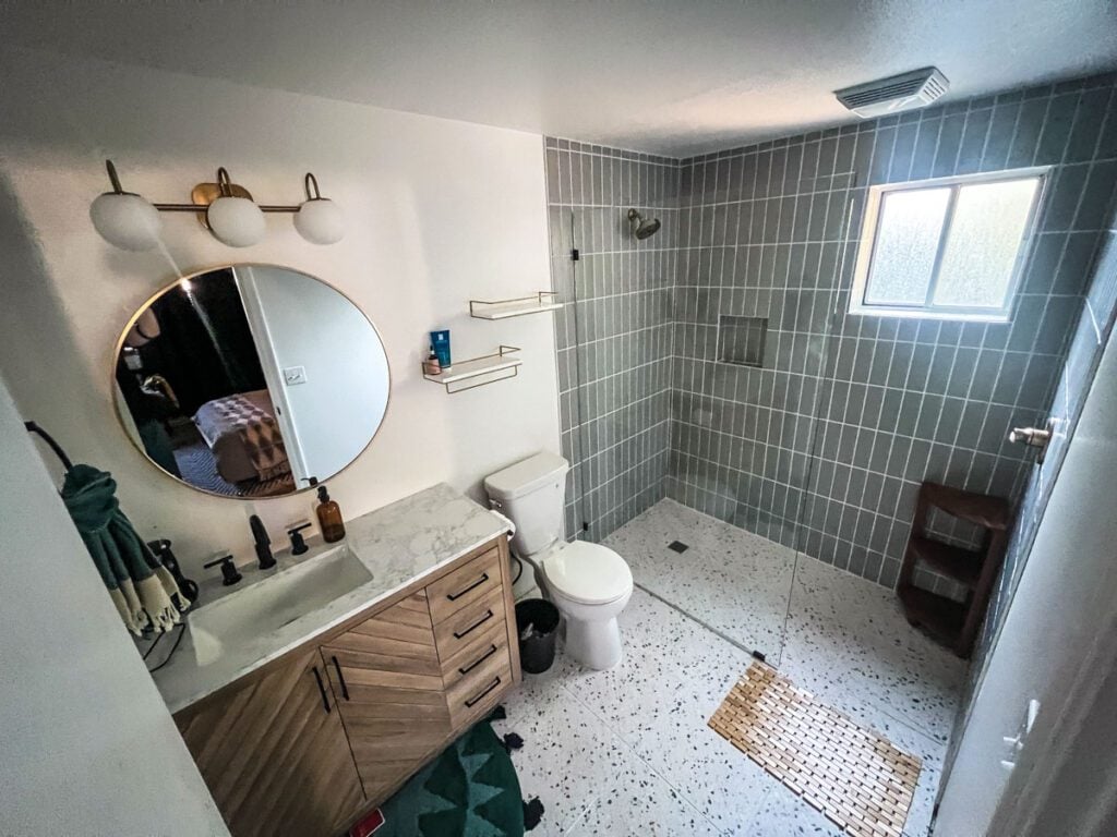 Home Bathroom Before Renovation