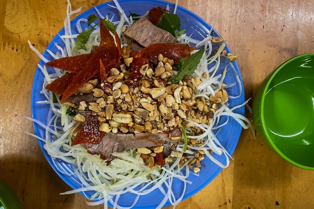 Vietnamese street food | Papaya Salad (Cat Roberts)