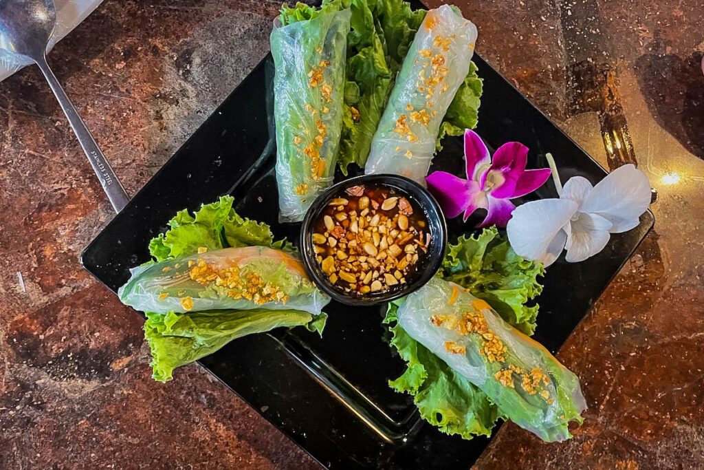 Vietnamese street food | Spring Rolls (Cat Roberts)