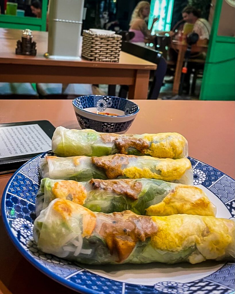 Vietnamese street food | Spring Rolls (Cat Roberts)