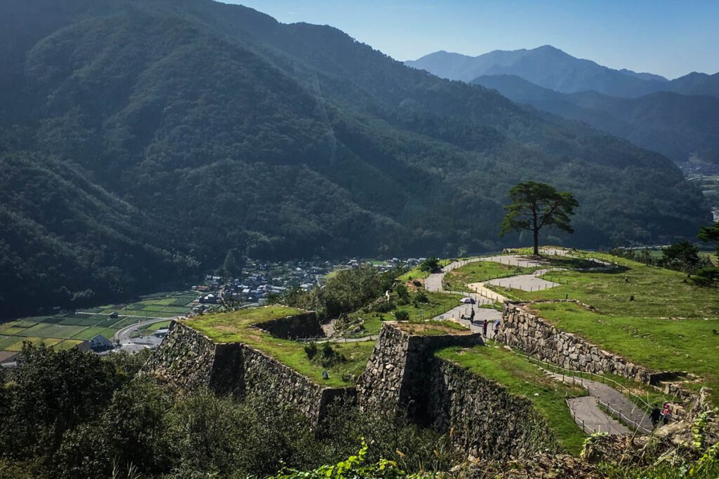 Takeda Castle ruins Japan