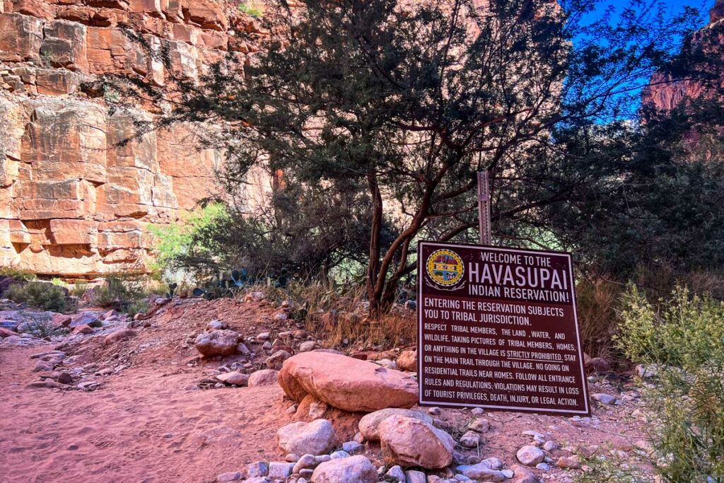 Havasu Falls Hike Havasupai Arizona