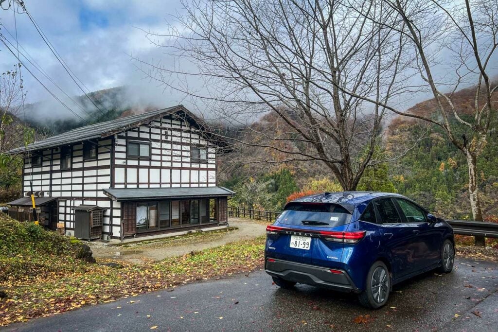 120-year-old ryokan outside Takayama Japan