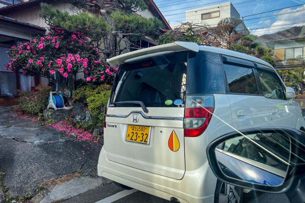Elderly Driver car sticker Japan