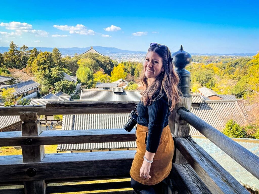 Todaiji Nigatsudo Temple (February Hall) Nara Japan