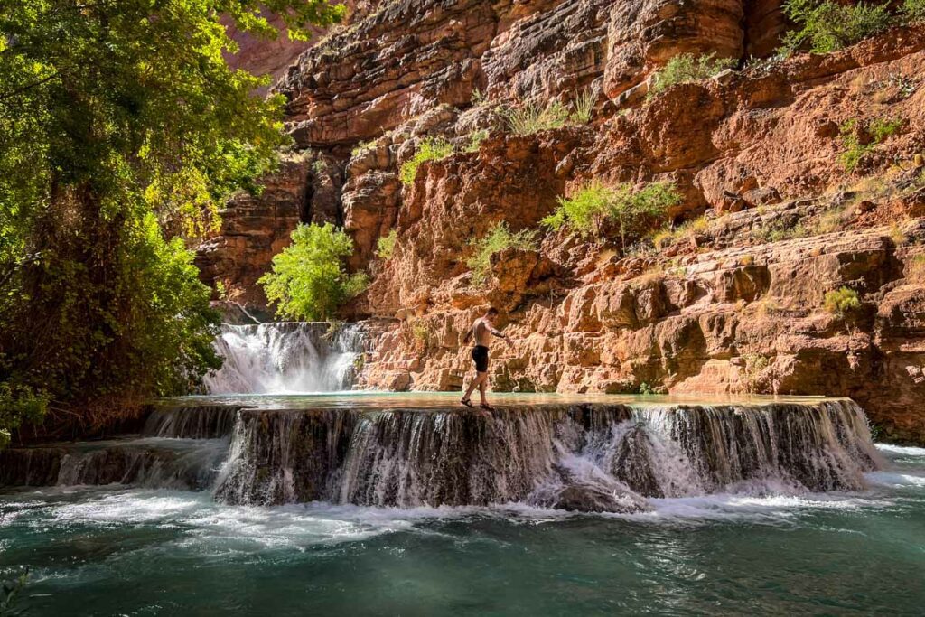 Havasu Falls Havasupai Arizona USA