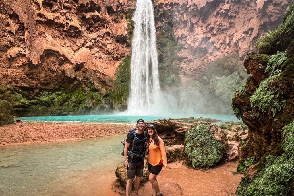 Havasupai waterfalls Arizona