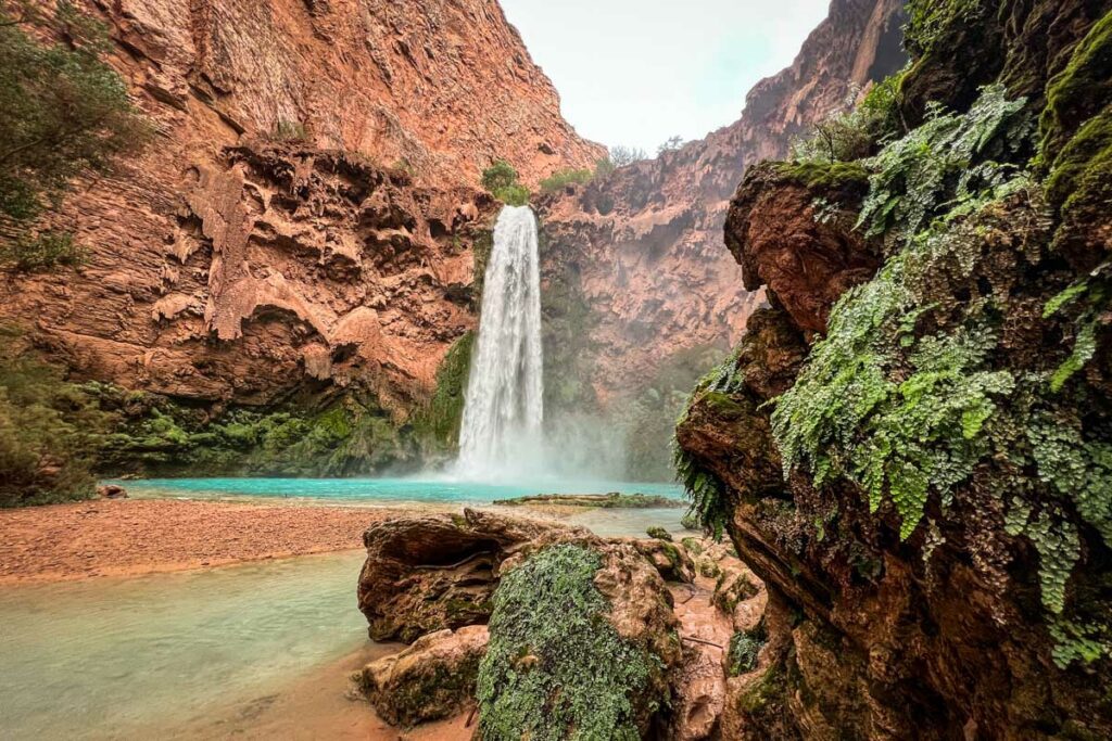 Havasupai waterfalls Arizona