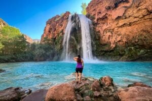 Havasu Falls Havasupai Arizona USA