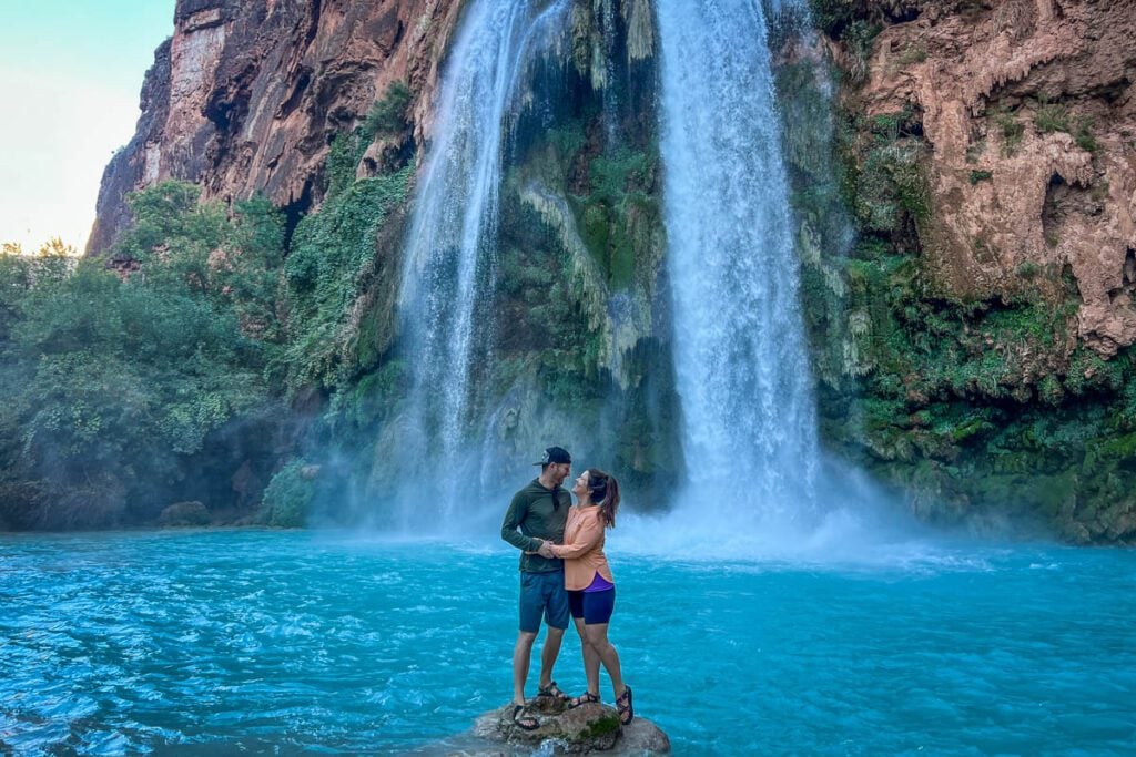 Havasupai waterfalls Arizona