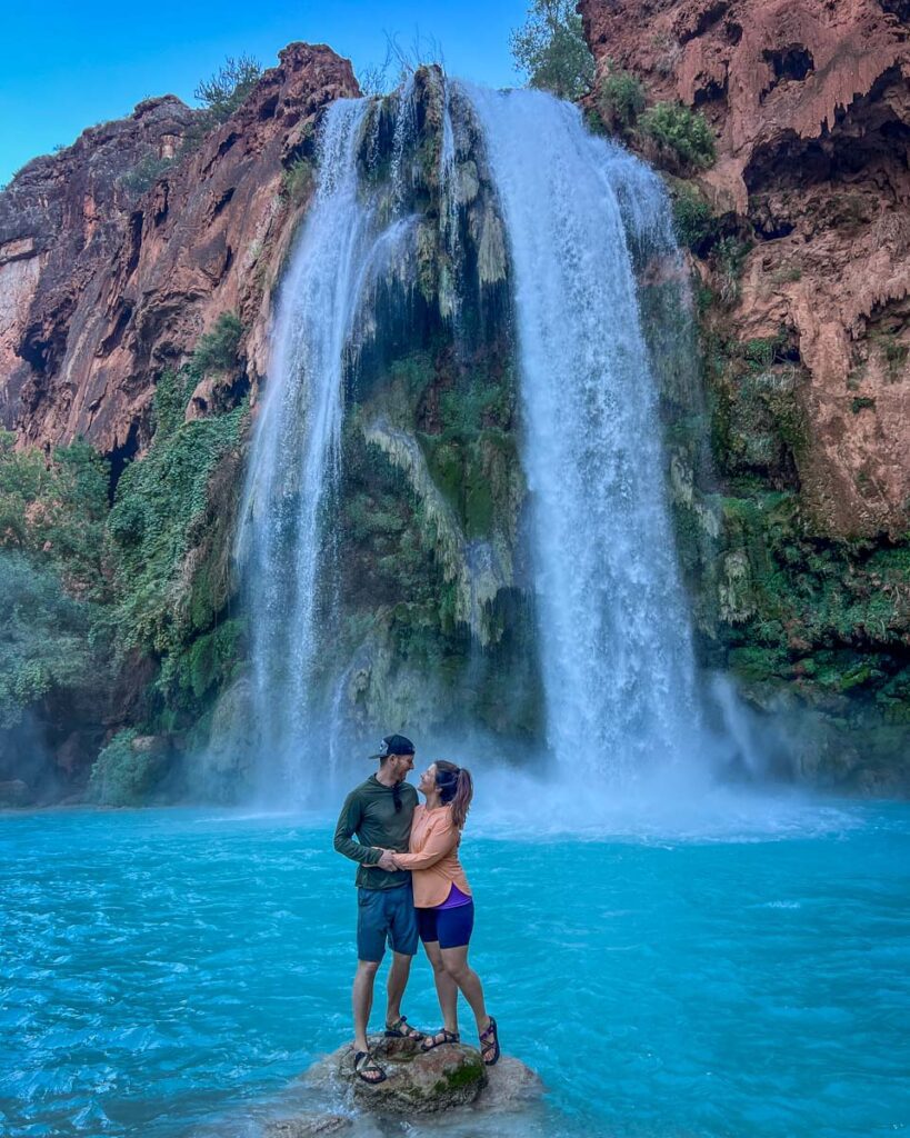 Havasupai waterfalls Arizona