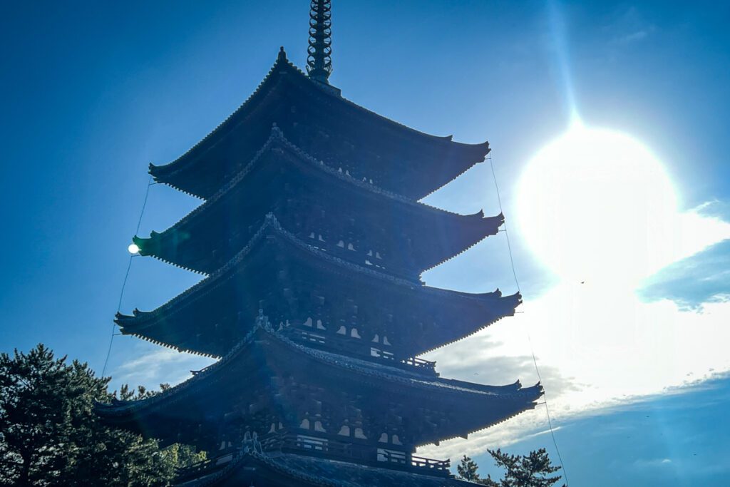 Kofuku-ji Pagoda Nara Japan