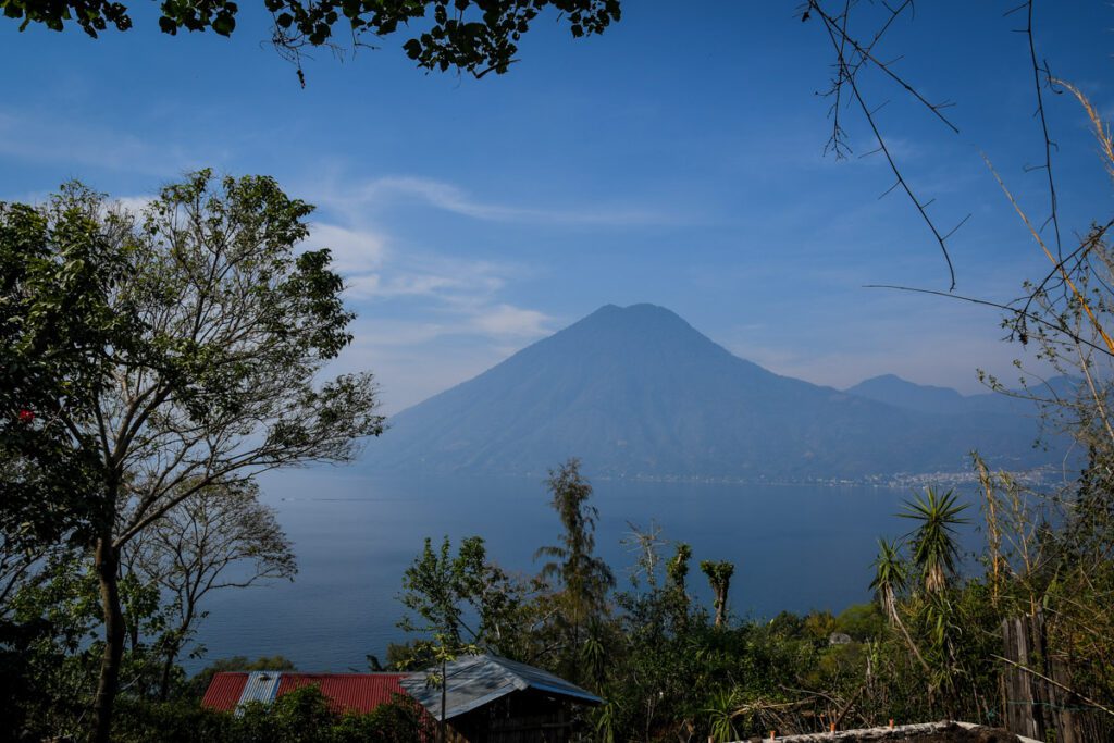 Lake Atitlan volcanos